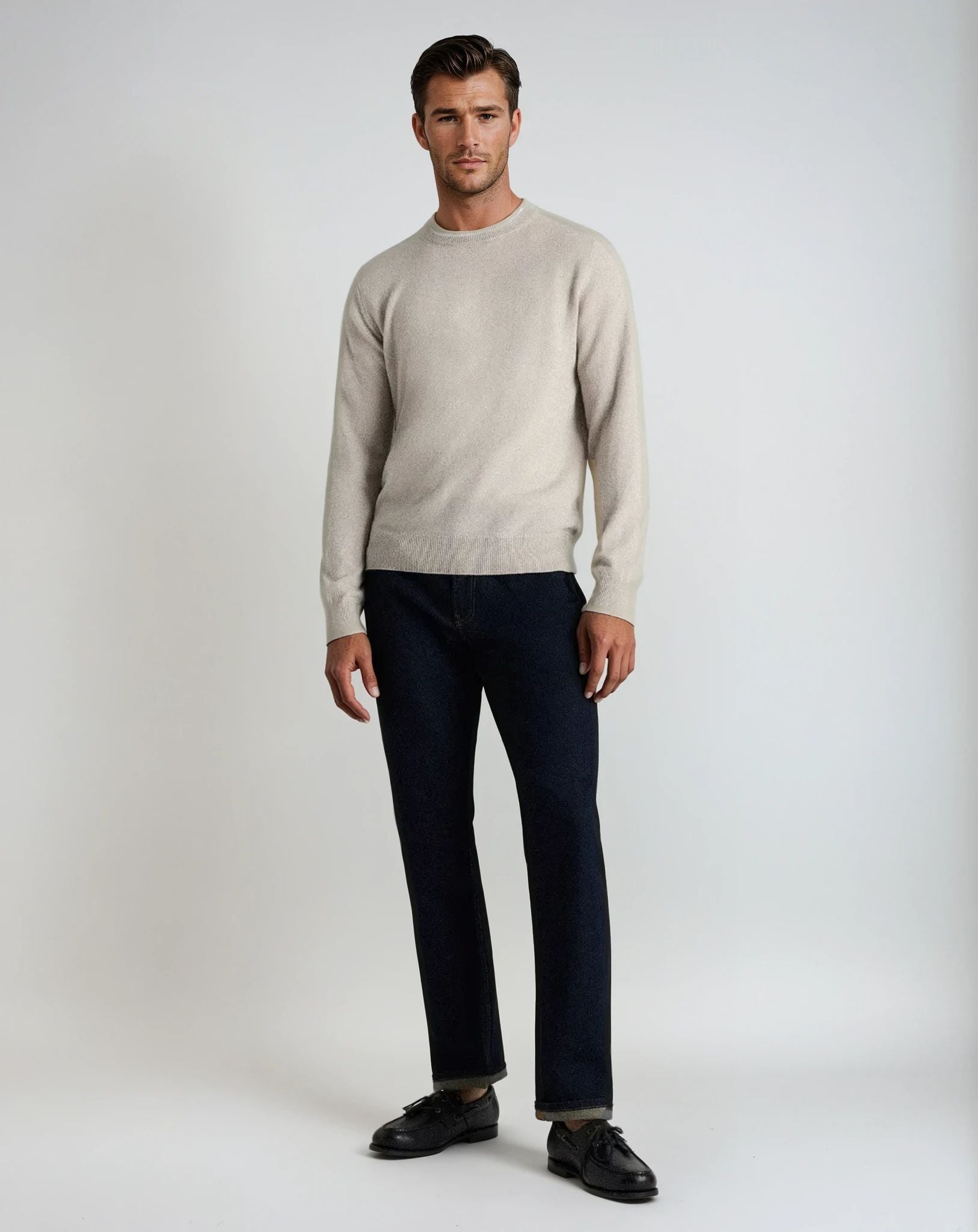 100% Cashmere Crewneck