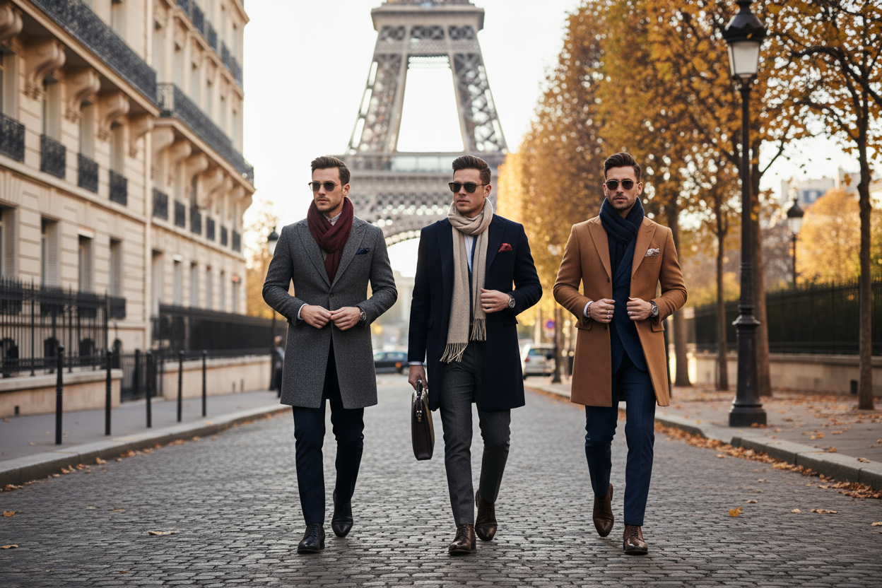 men in paris fashion